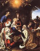Carlo  Dolci The Adoration of the Kings oil painting on canvas